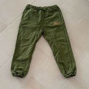 Authentic Drew House "Secret" Logo Sweatpants Midnight Olive Green Sz S Bieber